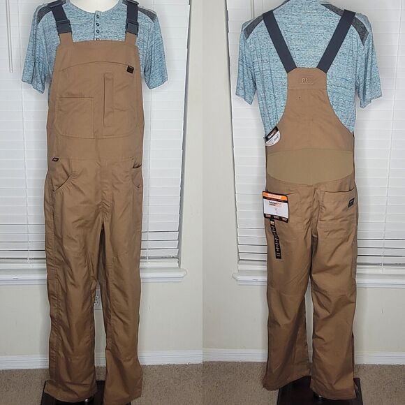 Timberland Pro Morphix Athletic Flex Duck Carpenter‎ Bib Overalls Lumberjack NWT - Picture 1 of 12